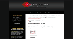 Desktop Screenshot of andyybarr.com